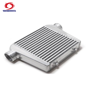 Kit d'<span class=keywords><strong>intercooler</strong></span> universel Yushun 3003 en aluminium pour <span class=keywords><strong>Abarth</strong></span> 124 Spider 1.4L 2016- Noir/Argent 26 bars Garantie 18 mois - Product Image 1