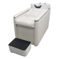 Bol de shampoing moderne confortable lit Table de massage bol de shampoing tête de lit Spa lit de bol de shampoing moderne