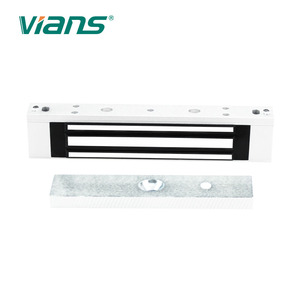 Serrure Électromagnétique à <span class=keywords><strong>Porte</strong></span> Unique 180kg 12V 24V à Fixation Murale Finition Polie Durable Déverrouillage Sans Clé 350lbs - Product Image 5