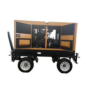 Groupe électrogène diesel mobile silencieux sur remorque Jiangsu Wantai 85 kW 230/400 V 50 Hz avec protection contre les surcharges - Product Image 1