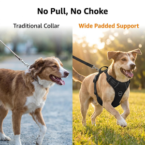 <b>Pet</b> Supplies Wholesale Breathable Custom Mesh Nylon Solid <b>Pet</b> Reflective Dog <b>Harness</b> - Product Image 4