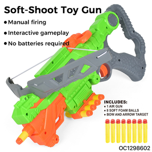 Arco <span class=keywords><strong>de</strong></span> Juguete <span class=keywords><strong>de</strong></span> Plástico <span class=keywords><strong>de</strong></span> 38CM, Modelo 2026, Juego <span class=keywords><strong>de</strong></span> Disparos con Balas Blandas para Niños - Product Image 2