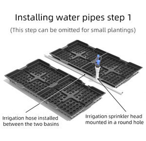 Vassoi per tetti verdi verdi e modulari sistemi di vassoi per tetto verdi per giardino pensile - Product Image 4
