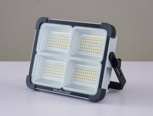 Outdoor Detachable <b>Battery</b> 100w Portable Ip66 Five Speed Lighting Dimmable Led Solar Flood Light - Product Image 3