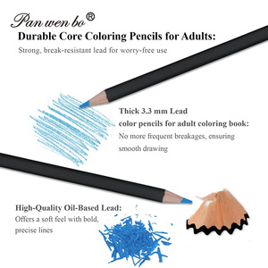 72 Màu Sắc Cao Cấp Màu Bóng Vẽ Phác Thảo Bút Chì Thiết Lập Nghệ Sĩ Mềm Lõi Màu Bút Chì Thiết Lập Cho Vẽ Phác Thảo Bóng - Product Image 3