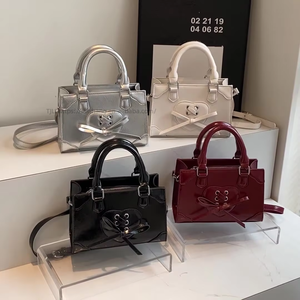 Most Popular Women's Kids Bags Girls Handbag Ballet Style Silver Versatile Fashion Single Shoulder Cross Shoulder Bag Trend - Product Image 2