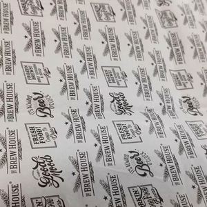 Papel de Envolver para Mantequilla Biodegradable y Resistente a la Grasa, Impresión Personalizada, Grado Alimenticio, 30-60g, Papel de Hornear Encerado de Alta Calidad en Hojas - Product Image 1