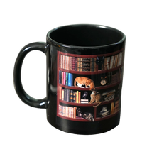 Vente en gros Imprimé Blanc Noir Vente en gros Cartoon Cute Christmas Ceramic Coffee 3d Breakfast Beer mug Set pour les amateurs de café