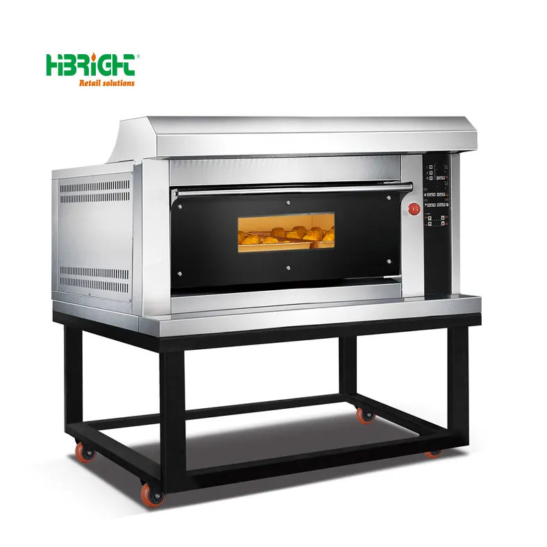 Fournisseur d'usine de la Chine équipement de collation alimentaire machine à pain machine de cuisson four de pont