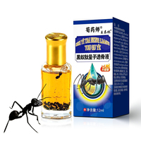 Wangtailin 12ml Líquido Penetrante de Péptidos de Hormiga Negra, Aceite Natural Chino a Base de Hierbas para el Alivio del Dolor en Articulaciones y Artritis
