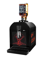 Refroidisseur de liqueur à compresseur pour usine de liqueur avec publicité de marque LED