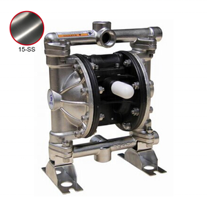 Suoto pompa 15 küçük 1/2in sıhhi seviye SS304 malzeme çift diyaframlı pompa satılık - Product Image 1