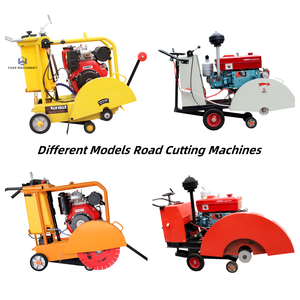 Le coupeur de route en béton électrique à grande vitesse a vu la découpeuse de béton d'essence de 180mm coupeur de route de poussée manuelle - Product Image 3