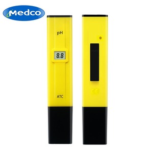 เครื่องวัดค่าพีเอชแบบพกพา ช่วงค่าพีเอช 0.0-14.0 พร้อมการปรับเทียบอัตโนมัติ ATC สำหรับเครื่องมือทดสอบคุณภาพน้ำ ความยาว 150 มม. - Product Image 4