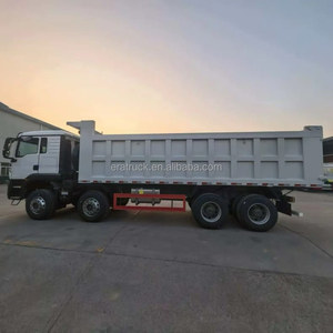 Promotion : Camion benne Sinotruk Howo TX 8x4 d'origine, faible consommation de carburant, levage hydraulique de charges lourdes, idéal pour les mines, livraison rapide - Product Image 3