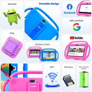 Nueva Tablet PC Pad 3 para Niños, para Aprendizaje y Tutoría, WIFI, Android 13.0, Batería de 3200mAh, Resistente a Golpes y Agua, con Cámara - Product Image 2