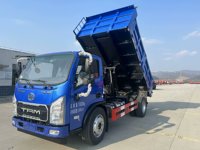 Ventes directes du fabricant petit camion auto-déchargement agricole trois anneaux carburant Diesel direction gauche 4x2 entraînement Euro 5 nouveau