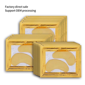 Masques pour les <span class=keywords><strong>yeux</strong></span> en cristal et collagène, <span class=keywords><strong>Anti</strong></span>-<span class=keywords><strong>rides</strong></span>, personnalisable, Oem, 24K, prix de gros, livraison à domicile, chine, Offre Spéciale - Product Image 3