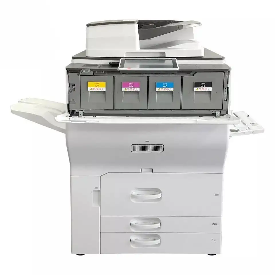 Printer kopi printer berwarna a3 murah bekas printer laser warna untuk mesin fotokopi multifungsi Ricoh MPC8003