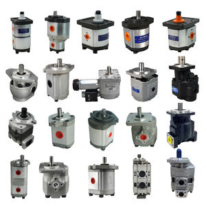 उच्च दबाव बाहरी गियर पंप 2 चरण एघ्यक हाइड्रोलिक गियर पंप एचजी हाइड्रोलिक डबल एल्यूमीनियम हाइड्रो गियर तेल पंप - Product Image 1