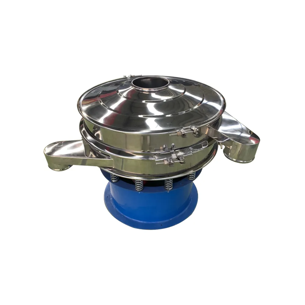 Flour Sieve Industrial Vibrating Screen Price Seasonings Tumbler Sieve Sieving Vibrating Machine For Sale