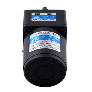 Motorreductor de CA ZD 4IK25GN-90K de 25W con engranajes helicoidales, reductor de 80mm, monofásico, 220V, motor de inducción - Product Image 4