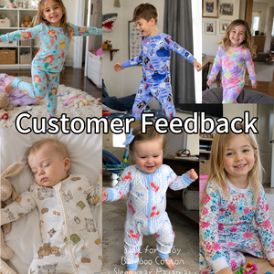 Nouveaux ensembles de pyjamas pour garçons et filles printemps/automne 2025, style long, pur coton, doux et respirant, vêtements de maison - Product Image 2