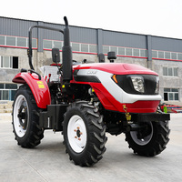 Tracteurs agricoles diesel 4x4 certifiés CE Euro 5 de Chine, 12-15 ch, mini-tracteur chinois à 4 roues