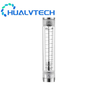 Flowtech Rotamètre d'eau acrylique à faible coût pic d'eau chaude liquide Type de panneau Débitmètre Débitmètre OEM