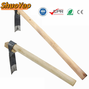<span class=keywords><strong>Houe</strong></span> agricole intégrée à manche long en métal, modèle ancien, pour désherbage et plantation de légumes, modèle Black-bone Chicken - Product Image 4