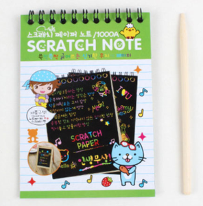 Детская живопись ручная роспись царапин крафт-бумага для творчества обучающие игрушки для рисования в этой живописи - Product Image 4