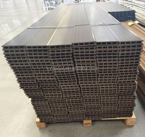 Résistant aux intempéries Co-extrudé Compose WPC Decking Carreaux de sol Extérieur <span class=keywords><strong>Teck</strong></span> Bois Composite Deck Panel Board - Product Image 6