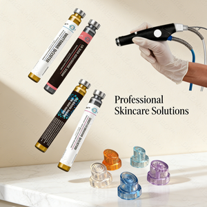 Sérum Solution Booster Peeling Hydra Intense 30% <span class=keywords><strong>Vitamine</strong></span> C <span class=keywords><strong>pour</strong></span> le Visage et <span class=keywords><strong>la</strong></span> Peau, Soin Hydra Edge Machine Booster Collagène - Product Image 3