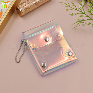 In stock, this portable mini coin <b>purse</b> with daisy print is perfect for everyday use. It's also great for small lipsticks, - Product Image 3