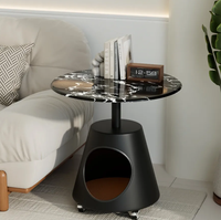 Petite table d'appoint mobile, table basse durable et stable