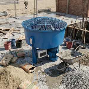 Machine de mélange de ciment, de sable et de gravier pour chantier de construction, matériel de construction d'ingénierie - Product Image 5
