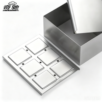 Presse à tofu en acier inoxydable 304, résistante à la rouille, pour usage commercial en restaurant, durable, ustensiles de cuisine durables, logo personnalisé
