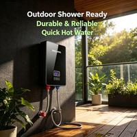 Nouveau chauffe-eau électrique sans réservoir haute puissance mural compact à chauffage instantané et température constante pour usage domestique et cuisine rapide