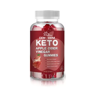 Vinaigre de cidre de pomme Keto économique en 60 gommes – Protège la peau et favorise une gestion saine du poids - Product Image 1