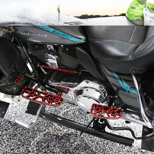 Kit de Pedales Antideslizantes de Aleación de Aluminio VIMAS de Dos Colores para Motocicletas -Davidson Serie Touring <span class=keywords><strong>Electra</strong></span> <span class=keywords><strong>Glide</strong></span> Dual <span class=keywords><strong>Sport</strong></span> - Product Image 6