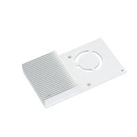 Dissipateur thermique en aluminium extrudé usiné CNC sur mesure pour le contrôle industriel et la carte mère d'ordinateur