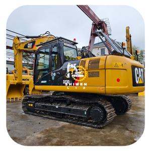 Excavadora Usada CAT323 323D 323D2L de Segunda Mano, Mejor Precio, Pocas Horas de Trabajo, Color Amarillo - Product Image 1
