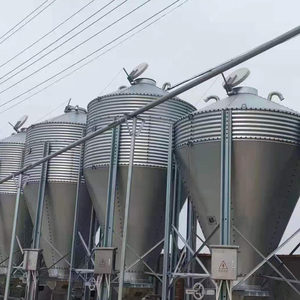 Tour d'alimentation animale galvanisée à chaud de haute qualité nouvelle condition capacité différente pour l'alimentation des poulets, canards et porcs - Product Image 2