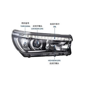 Compatible avec les phares de Hilux 2016-2020, y compris les modèles Revo, Rocco et Hilux. - Product Image 2