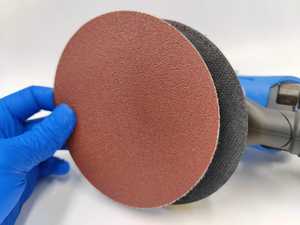 <span class=keywords><strong>กระดาษทราย</strong></span>อะลูมิเนียมออกไซด์สีแดงขนาด<span class=keywords><strong>4</strong></span><span class=keywords><strong>นิ้ว</strong></span>เครื่องมือขัดขนาดเส้นผ่านศูนย์กลาง100มม. แผ่นดิสก์ที่ไม่มีรู - Product Image 6