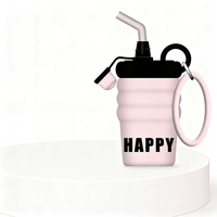 Logo personnalisé 380ml 510ml Nouveau design Tasse thermique isolée sous vide en acier inoxydable avec affichage intelligent de la température par LED