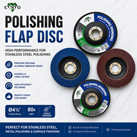 Disque à lamelles haute résistance à la chaleur 125 mm, homologué ISO CE MPA, disque abrasif pour l'entretien des machines et le débavurage des métaux