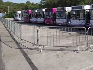 La barriera di controllo della folla con buona durevolezza e l'alta sicurezza è ideale per la recinzione di temperatura della recinzione di Area pubblica - Product Image 3