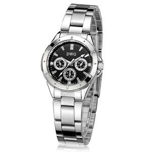 Correa de reloj de acero inoxidable para mujer, reloj de pulsera de cuarzo personalizado de fábrica, fabricantes en China - Product Image 5