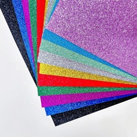 Carta Glitterata Dorata Quadrata 15*15cm, Non Sfoglia, Finitura Opaca, per Fai da Te, Modello HST030, Uso Globale Transfrontaliero